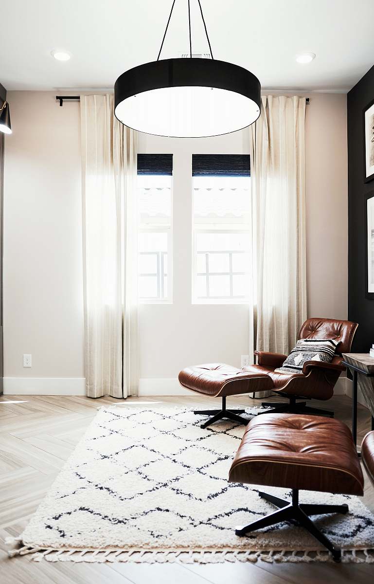 furniture round white and black pendant lamp room