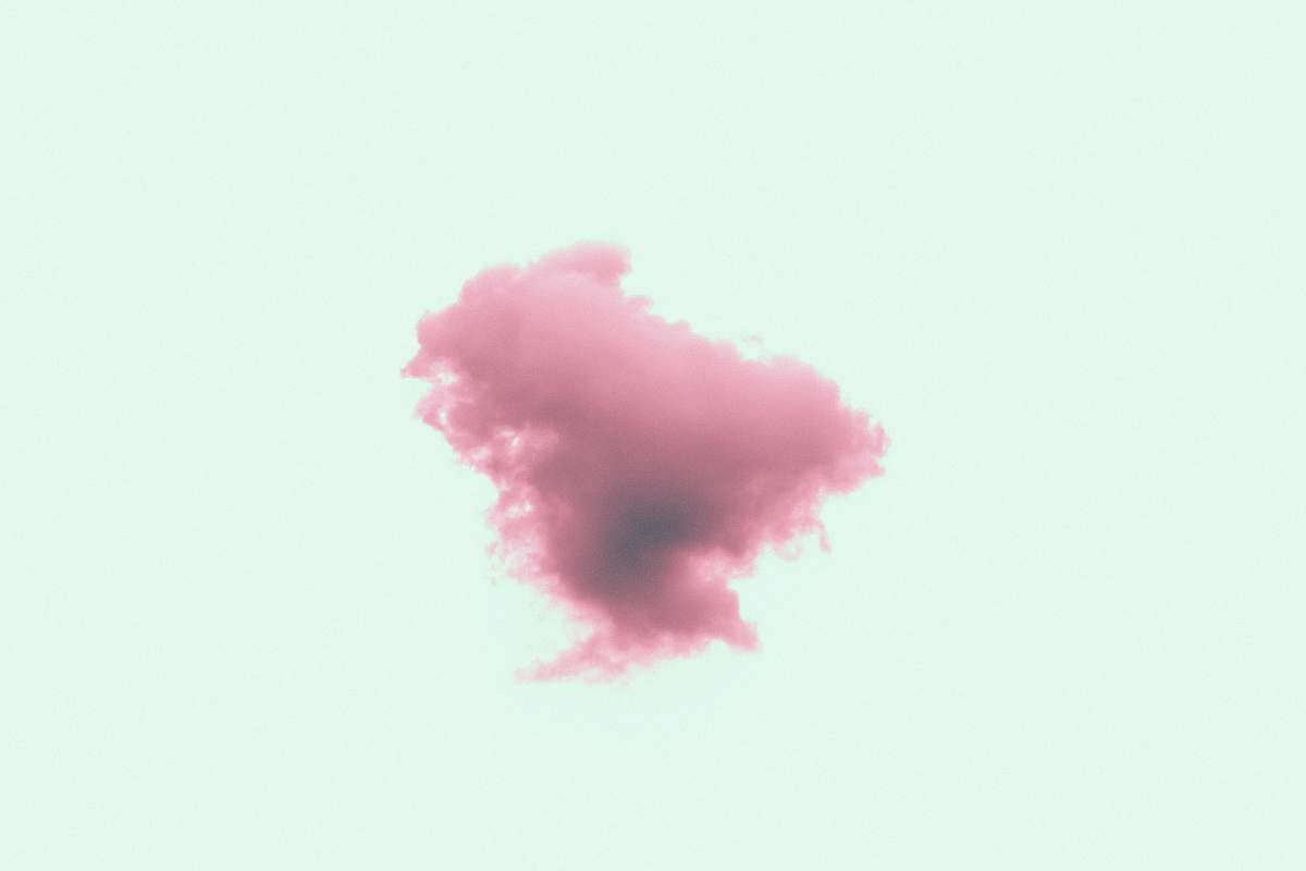 white pink smoke pink