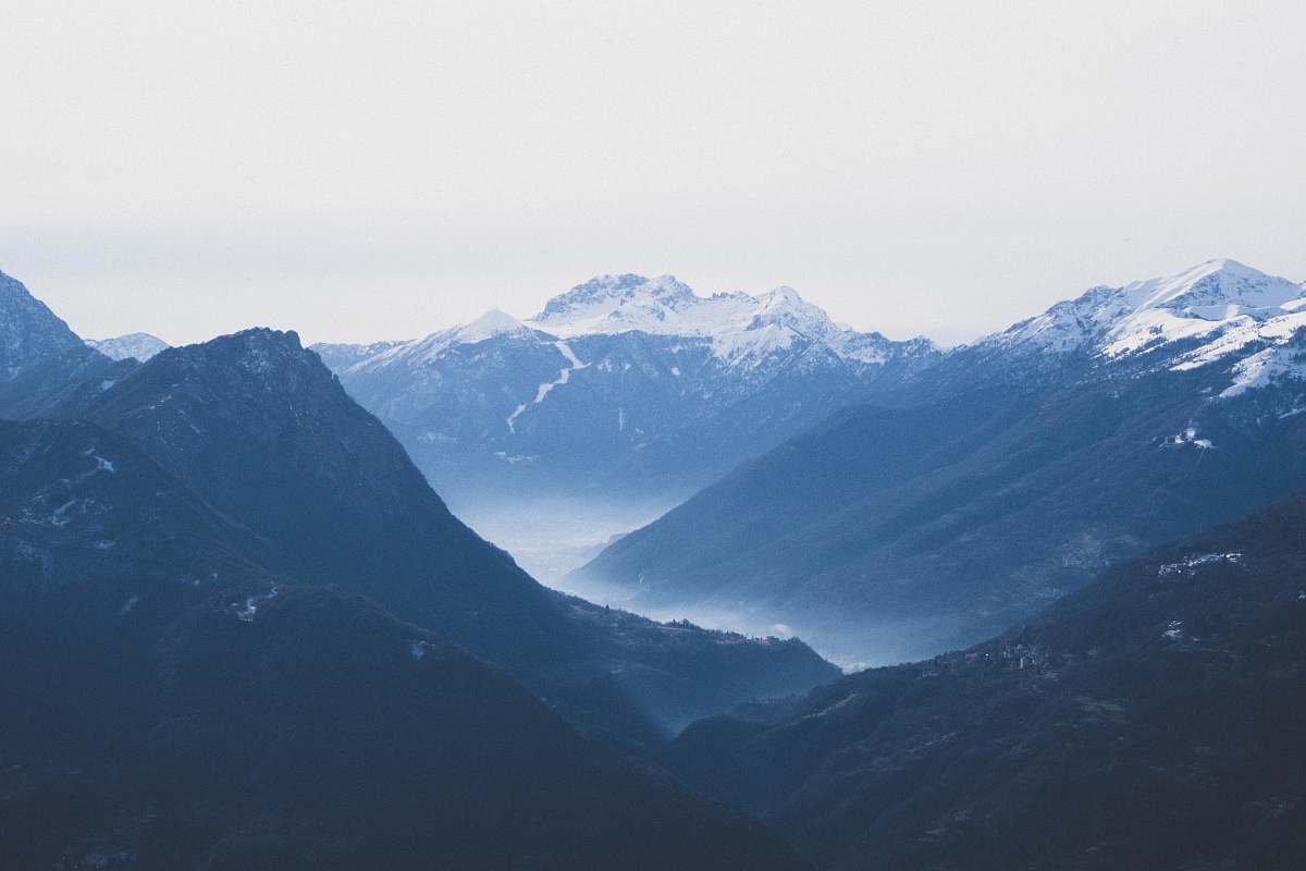 nature photo of three mountains mountain