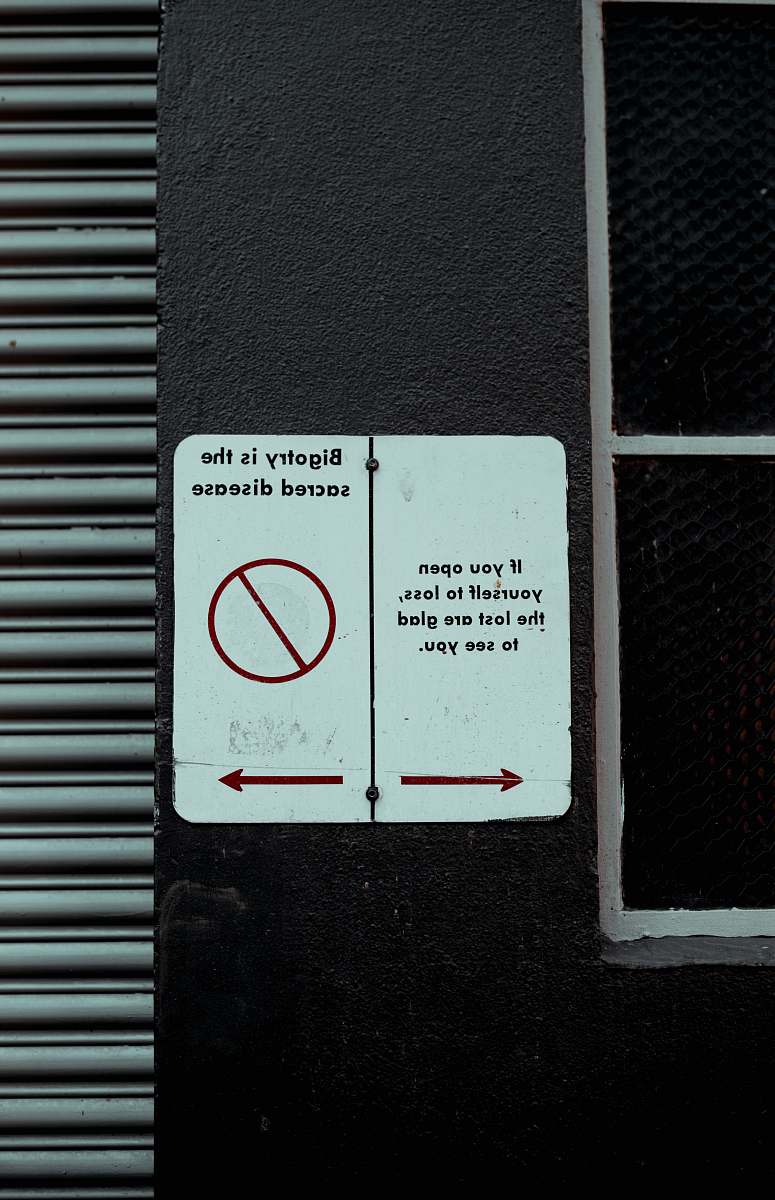 alphabet if you open yourself to loss sign