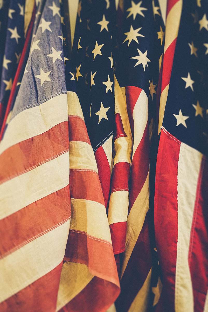 flag closeup photo of United States of America flag american flag