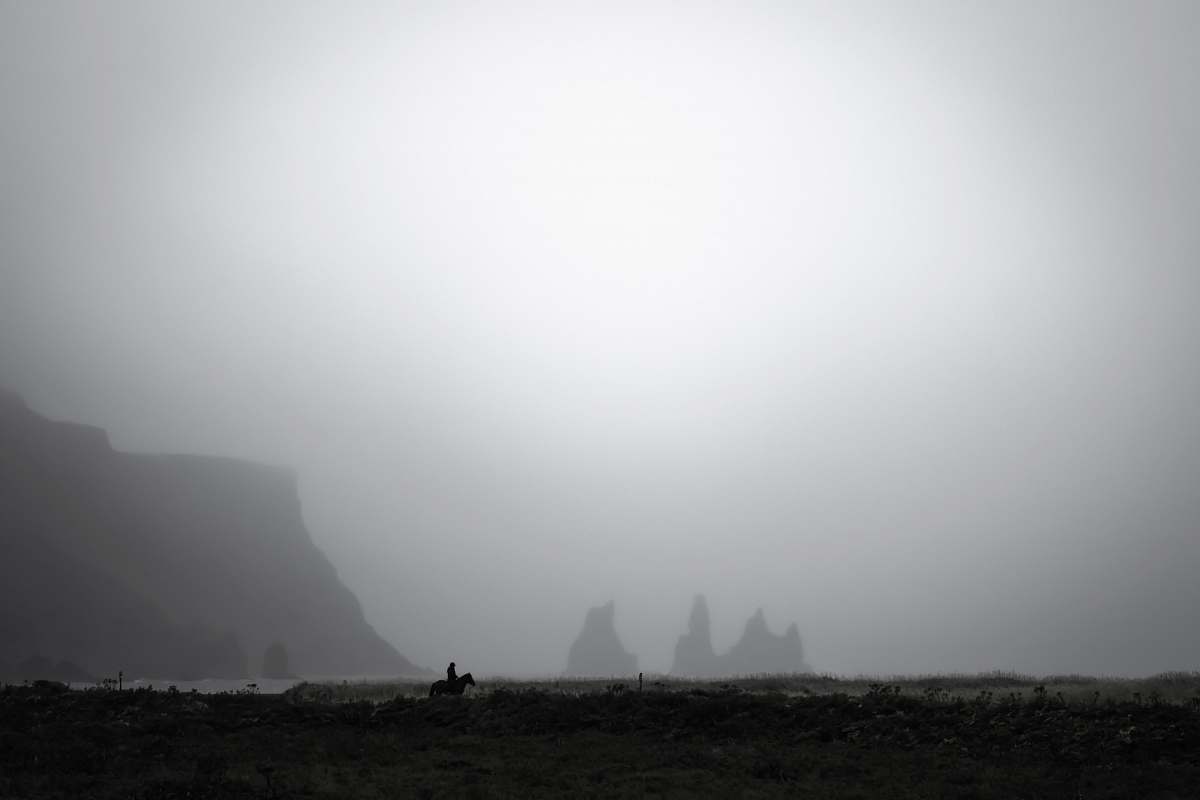 iceland  silhouette