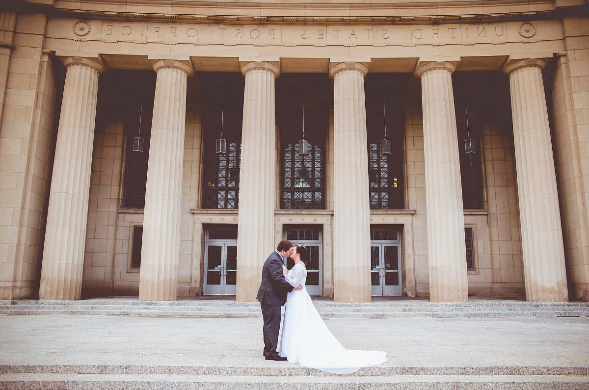 human man kissing woman people