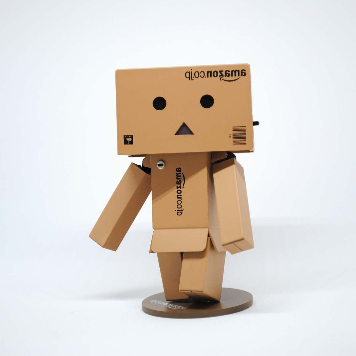 cardboard Amazon cardboard box character figurine box
