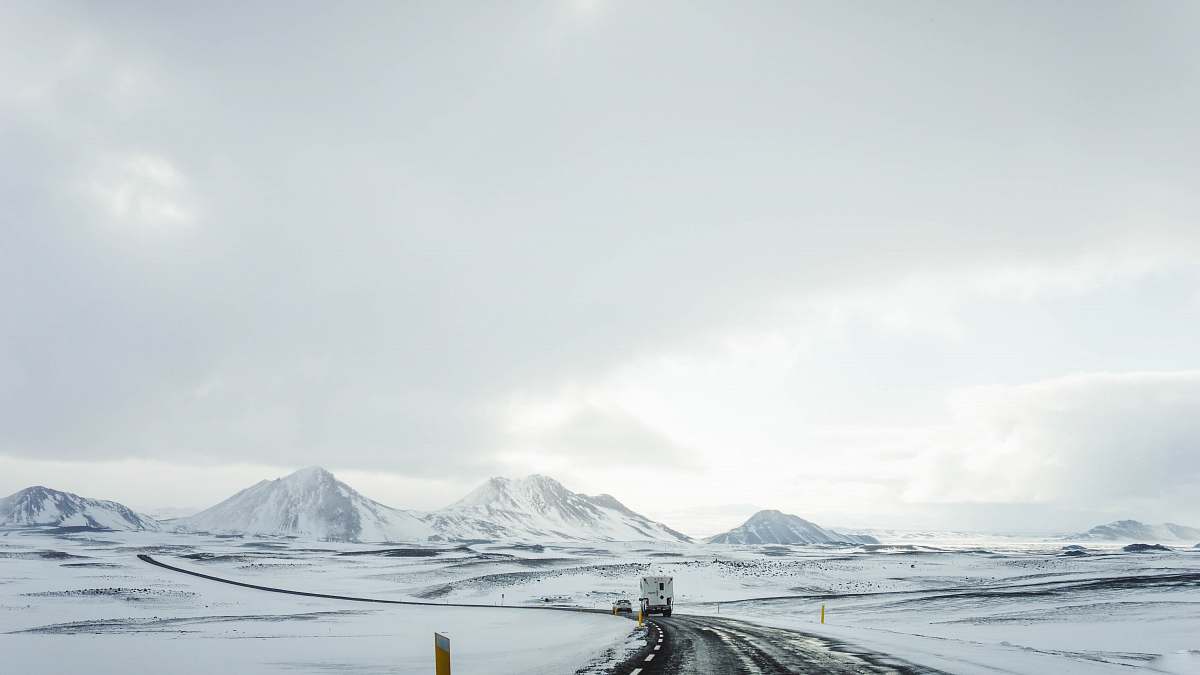 snow landscape photo of mountains covered with snow winter