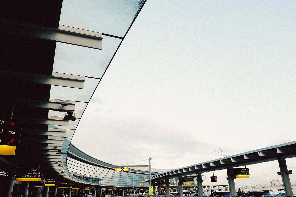 canada parking near building during day toronto pearson international airport