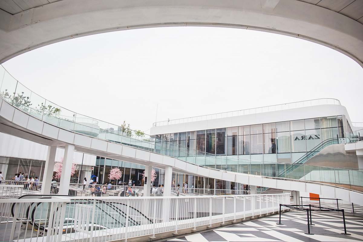 architecture white concrete wall clear glass building building