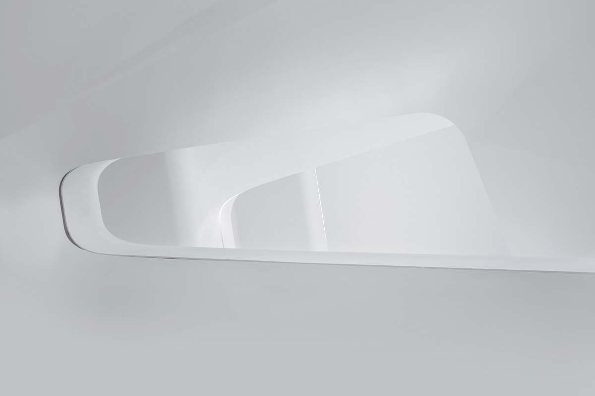 architecture white surface grey