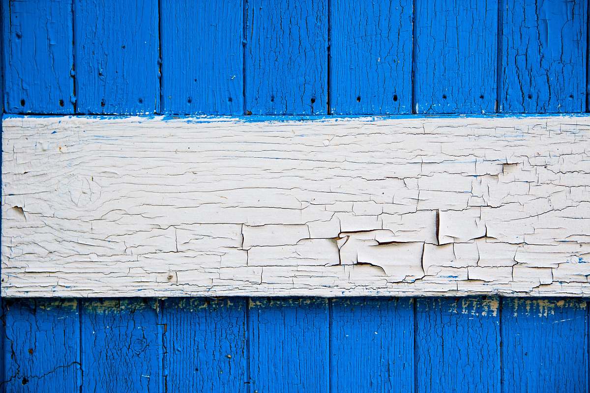dubna blue and white wooden board russia