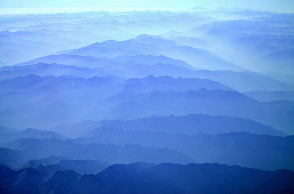 nature aerial photography of mountain outdoors