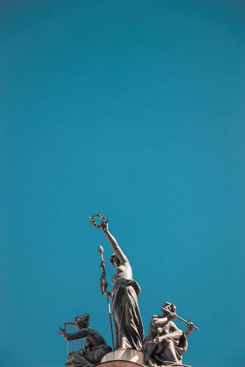 statue architectural photography of statue brazil