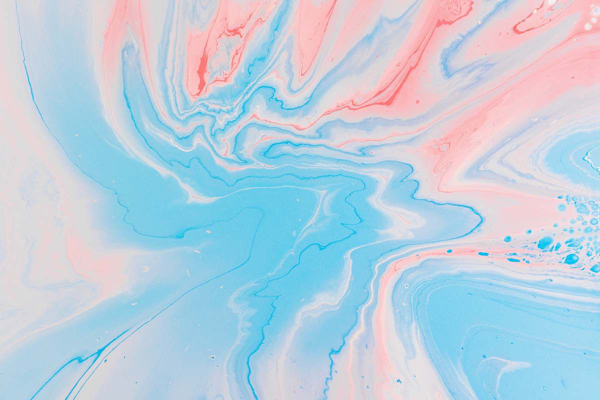 art blue and pink abstract painting painting