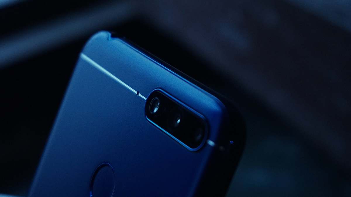 phone blue Android smartphone iphone