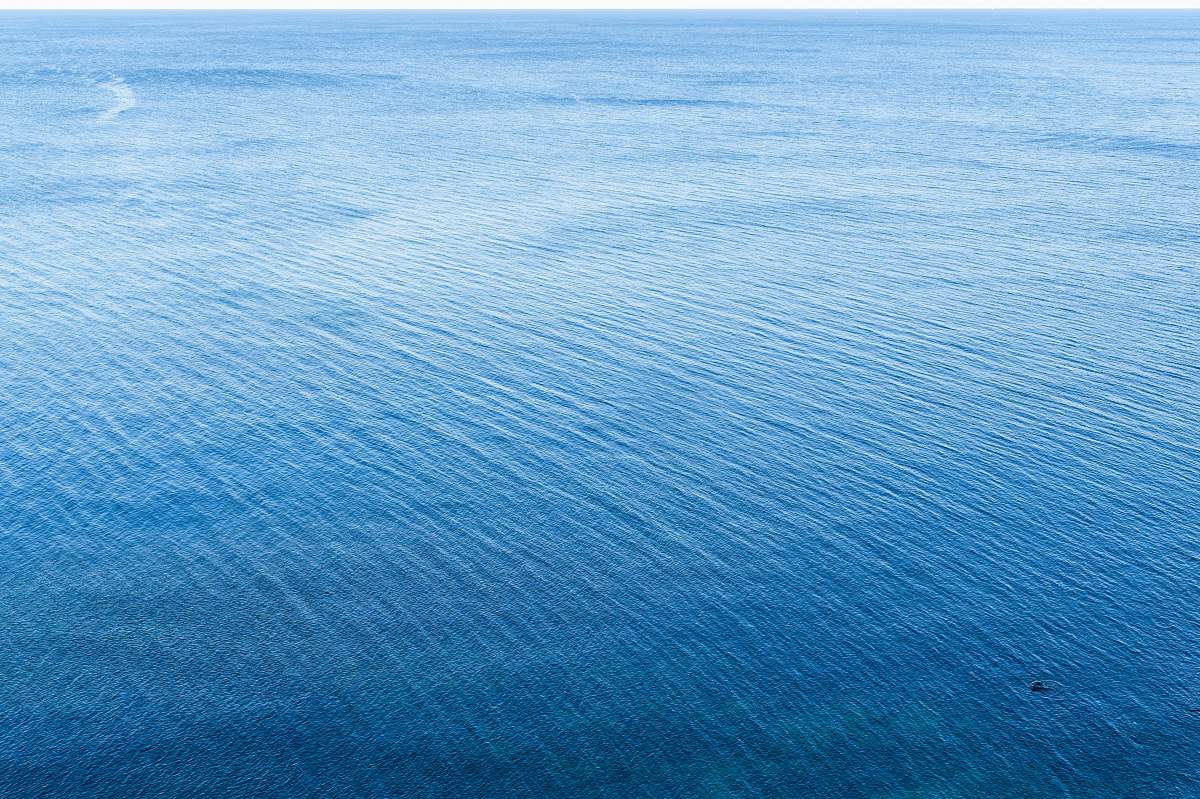 outdoors blue body of water ripple