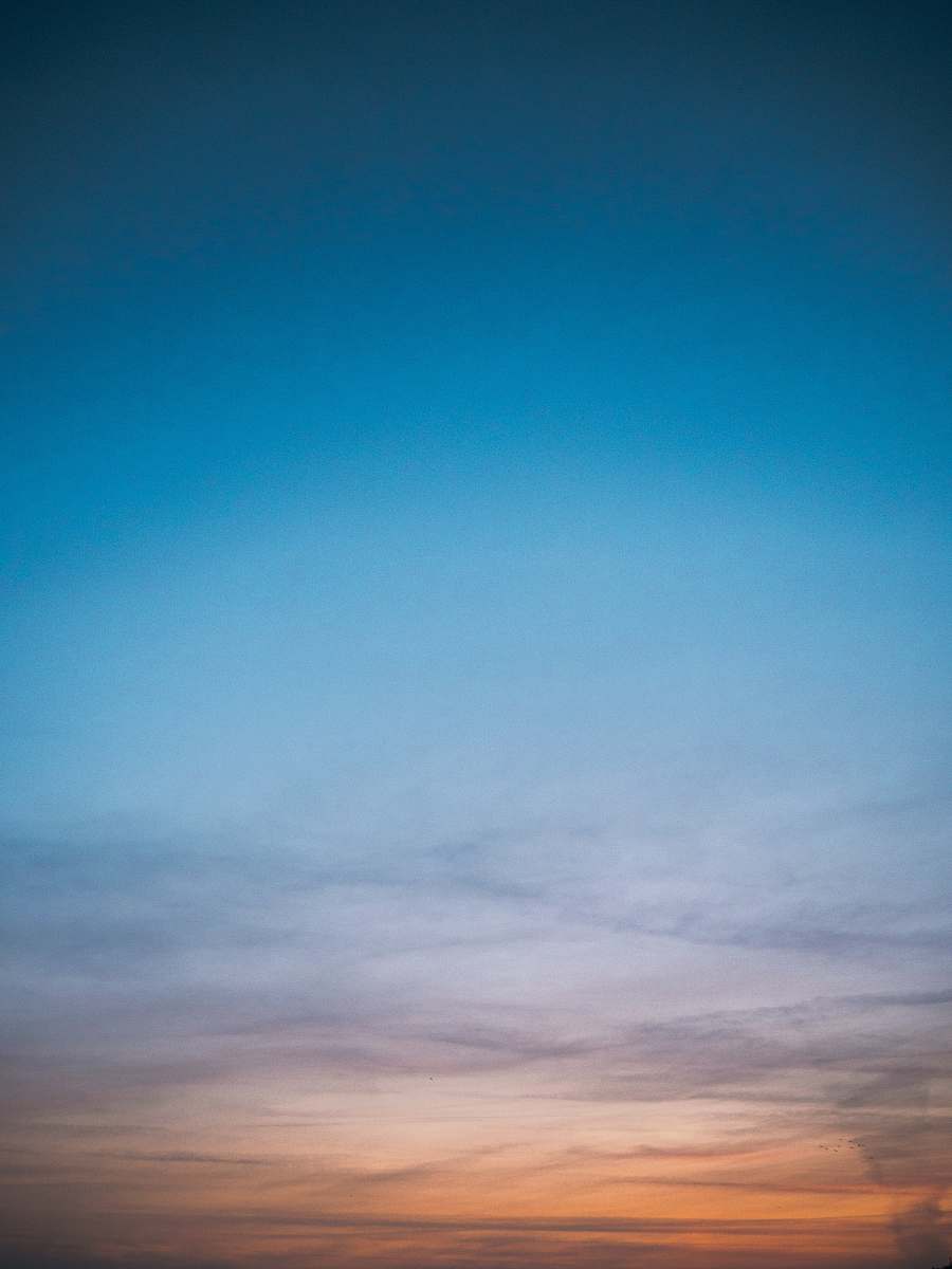 sky blue sky and white clouds photography sunset