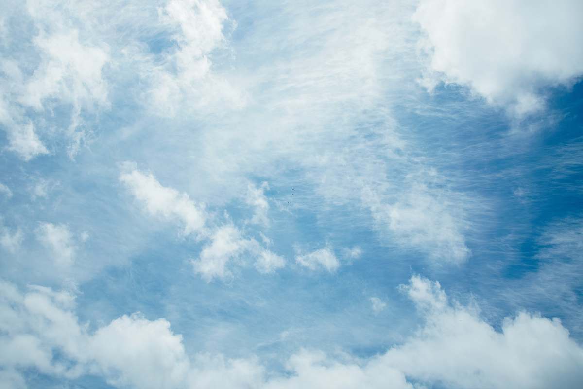 sky blue sky with clouds cloud