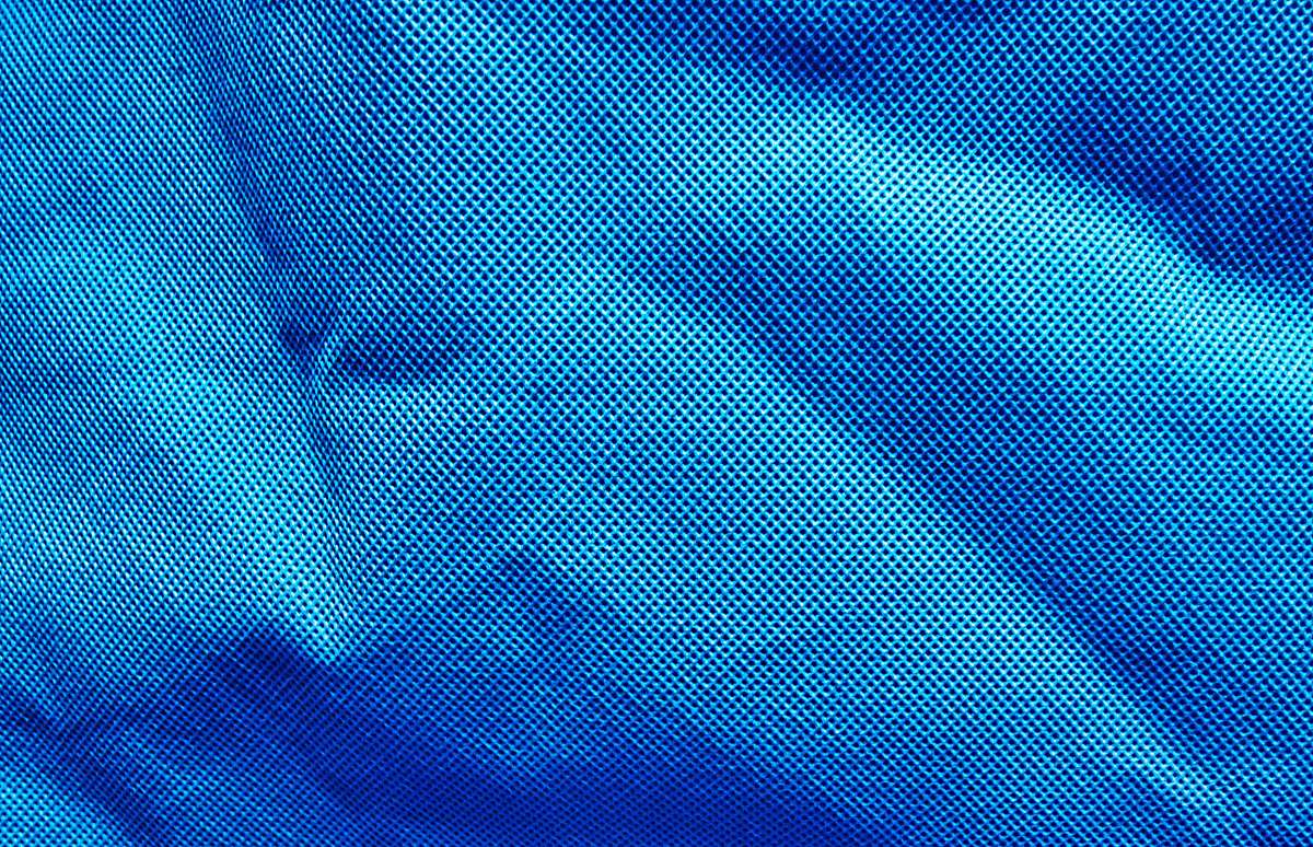texture blue textile aluminium