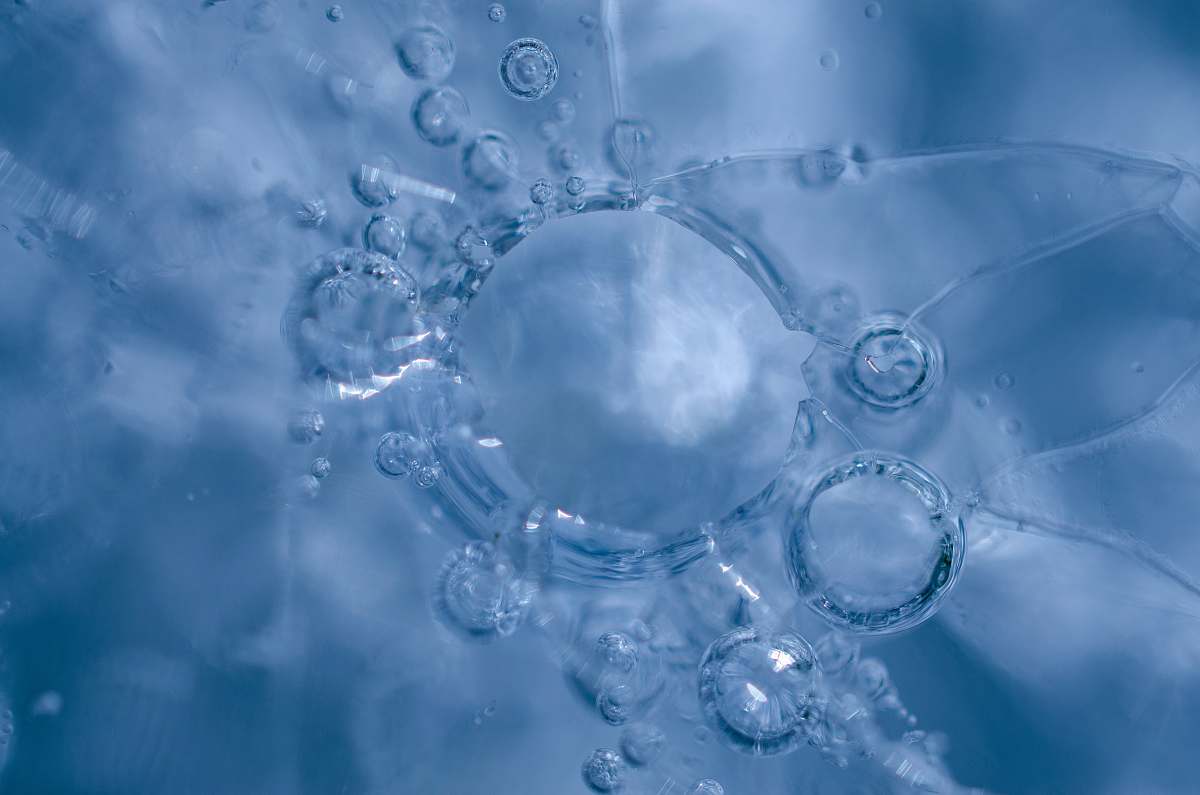 bubble body of water diamond