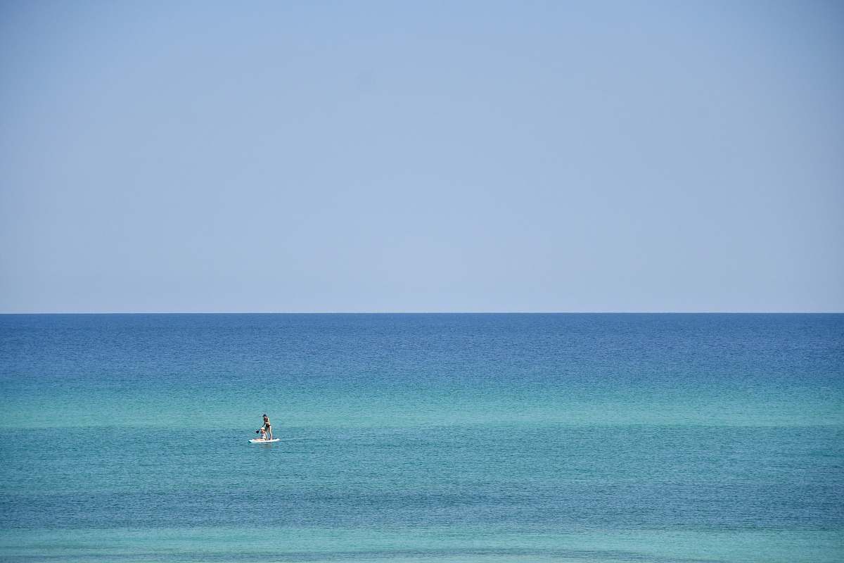 seaside calm body of water fl