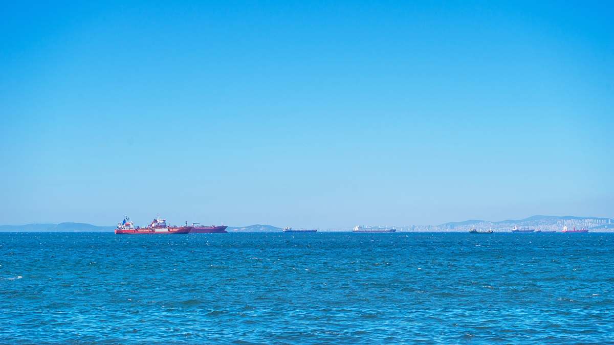boat cargo ship on sea ship
