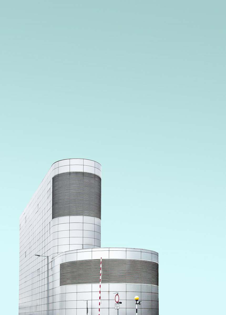 architecture closeup photography of building building