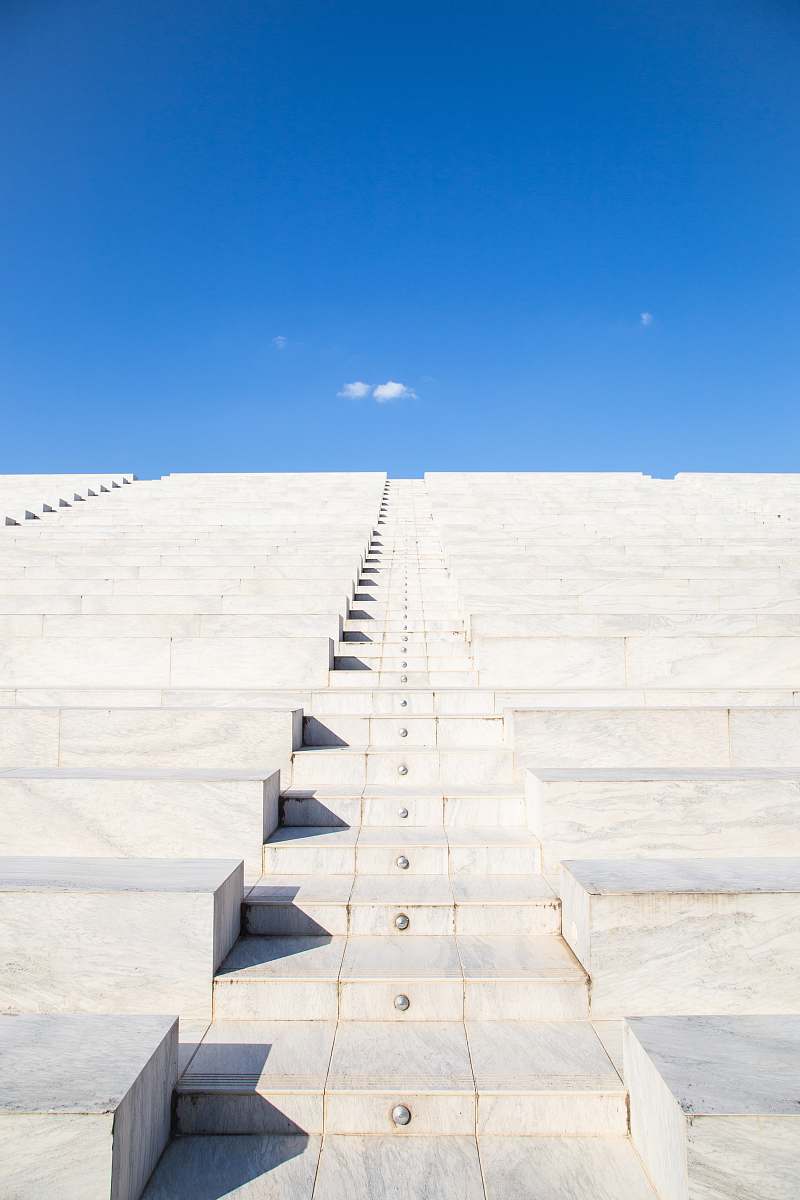 banister gray concrete stair handrail