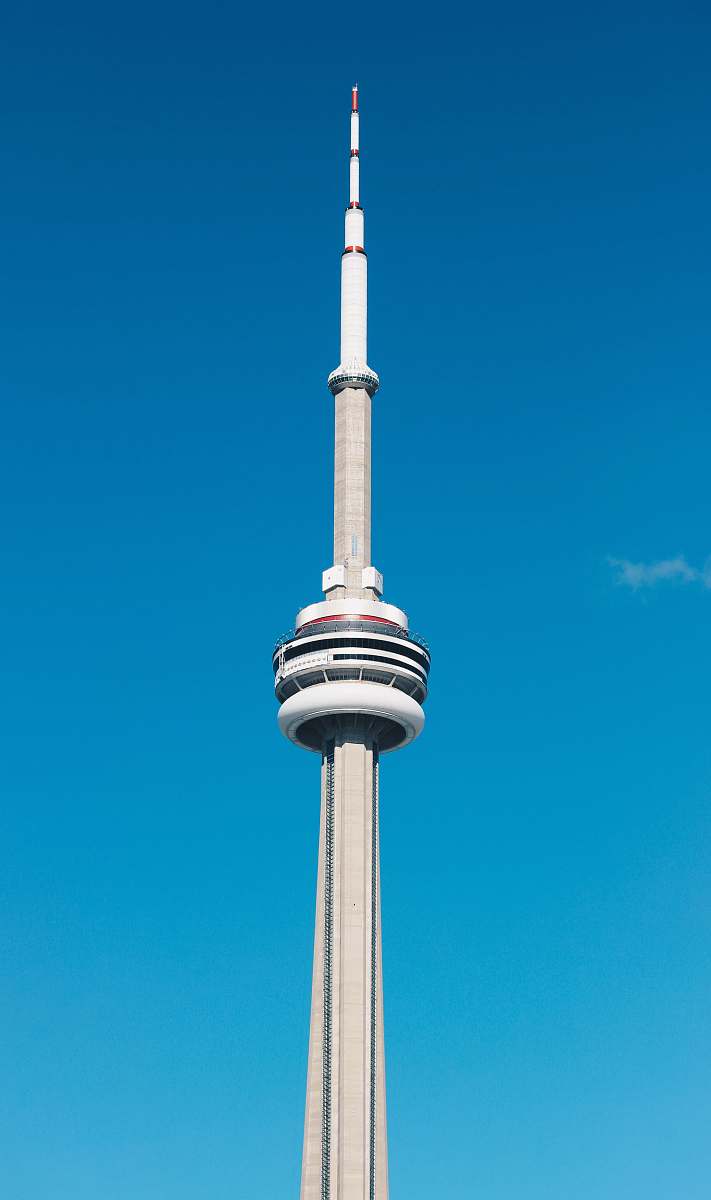 toronto gray Space needle tower cn tower