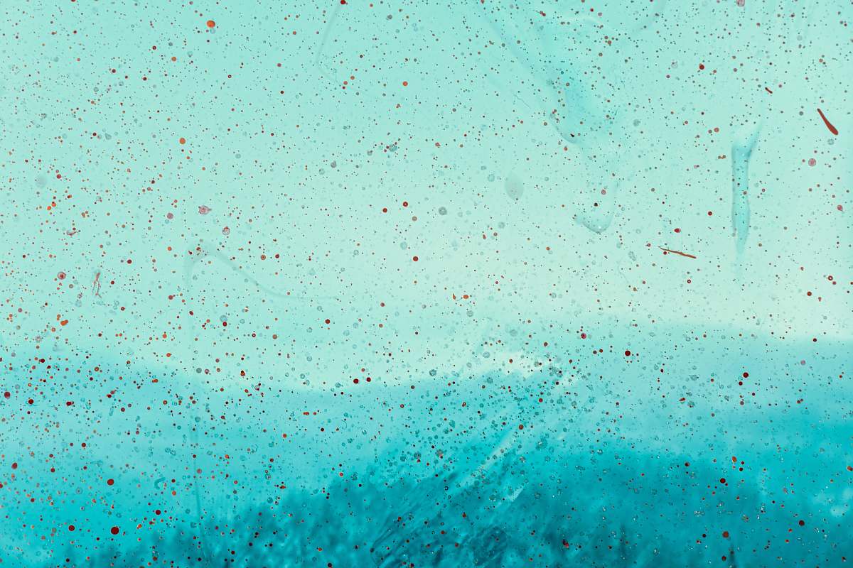 paper green and red abstract art texture