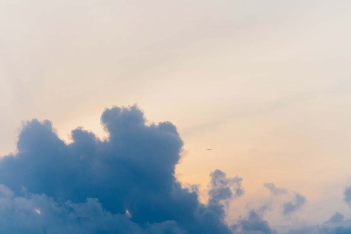 outdoors grey clouds nature