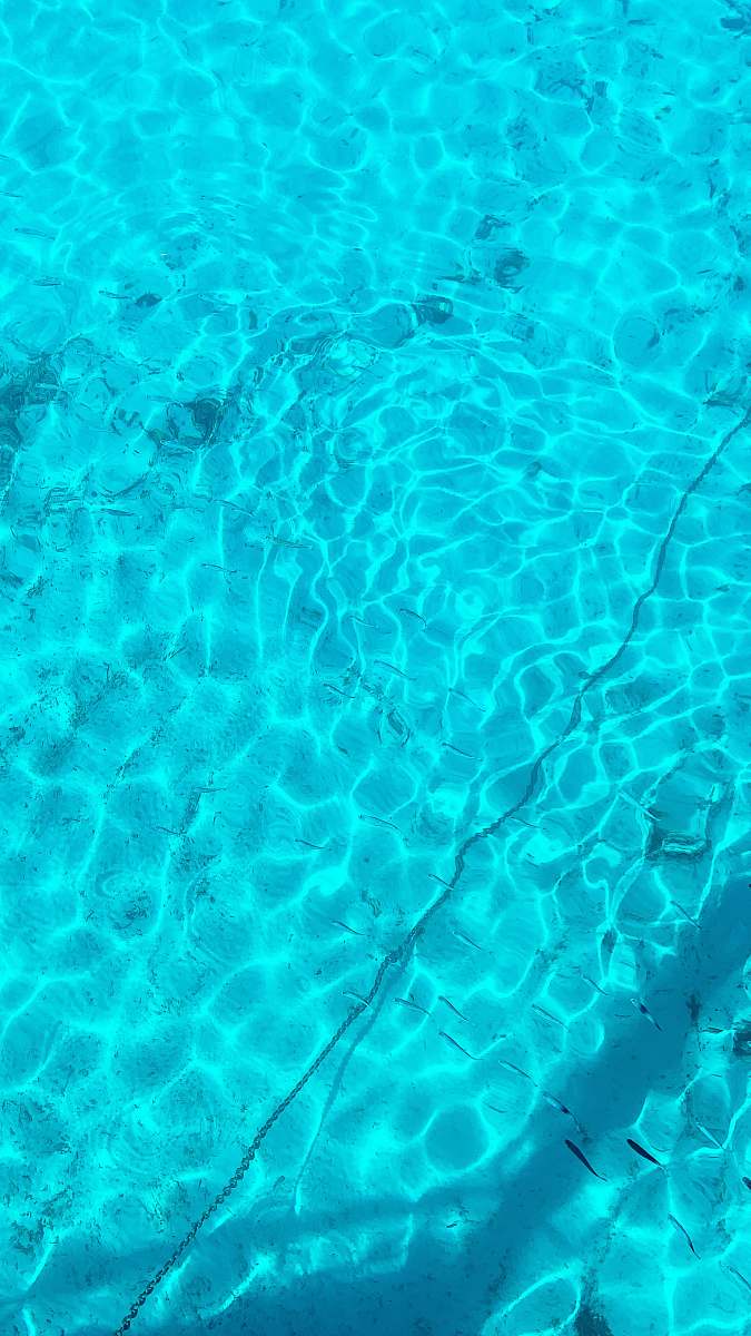 water high angle photo of body of water outdoors