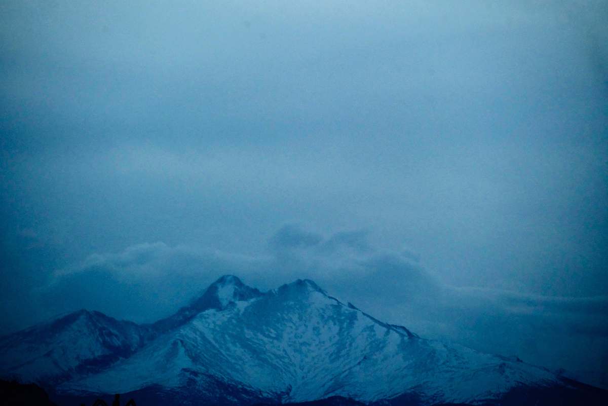 outdoors icy mountain aerial scenery nature