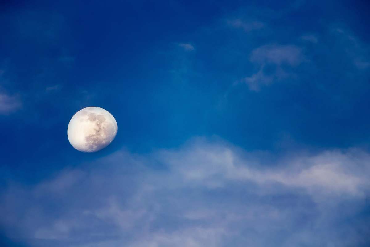moon moon with cloud sky