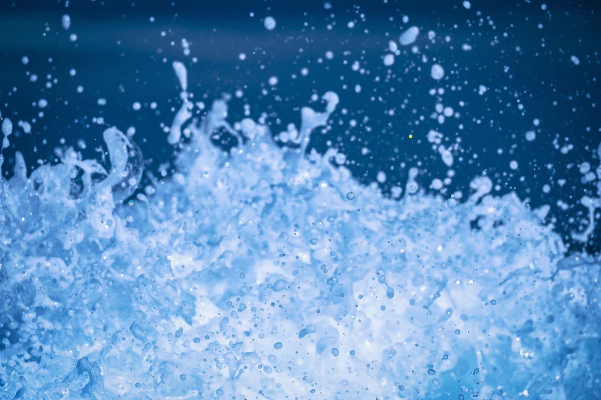 water ocean wave splash foam