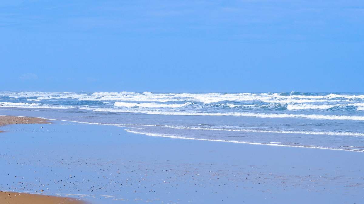 ocean seashore during daytime beach