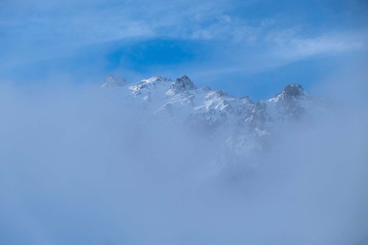 mountain snow-capped mountain during daytime nature