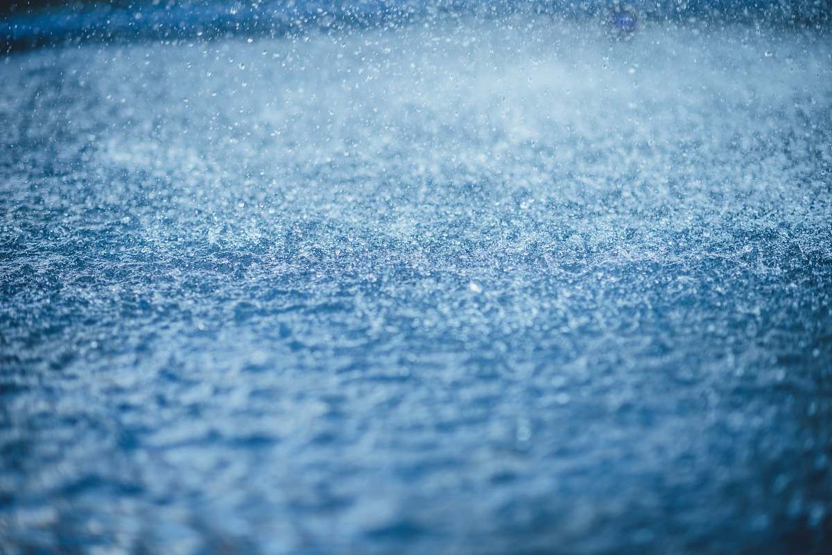 water time-lapse photography of rain raining