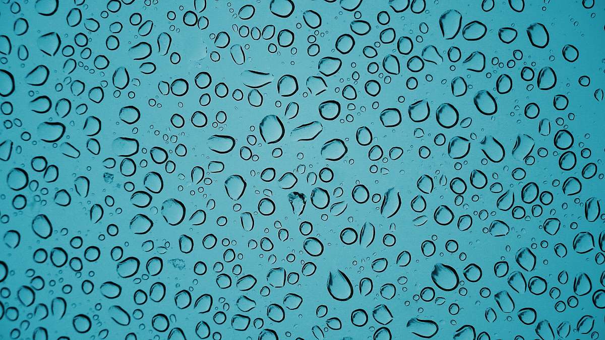 Texture Water Droplets Pattern Image Free Photo