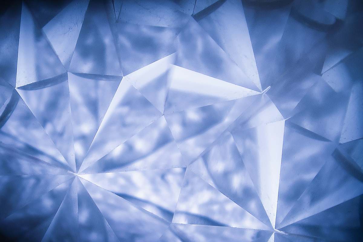 crystal white and blue suit jacket pattern