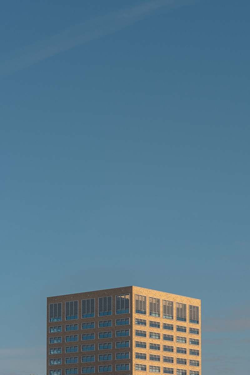 blue brown building under blue sky nature
