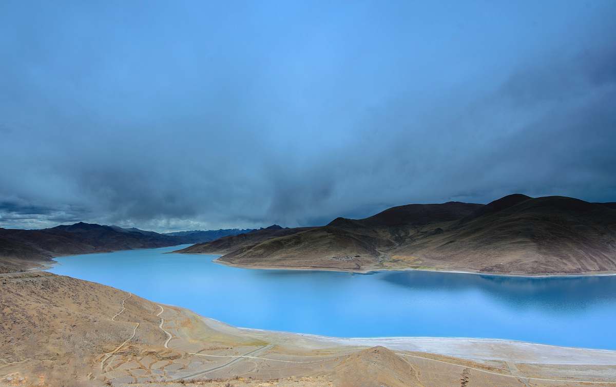 landscape lake and landscape long exposure photography lake