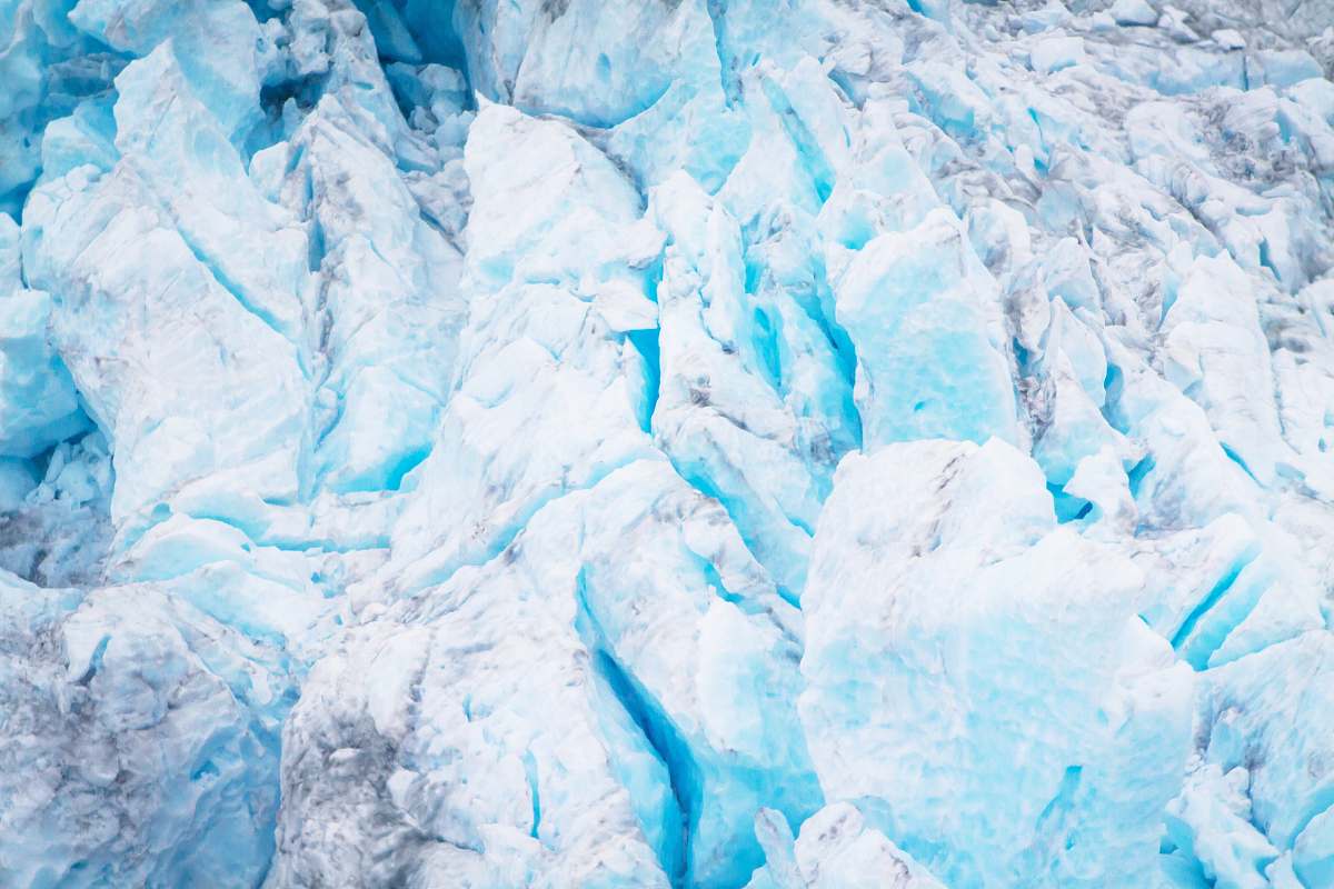 nature white rock glacier