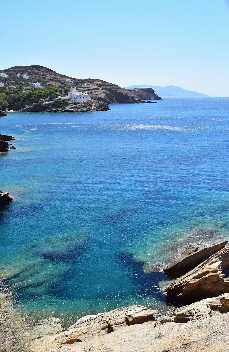 promontory body of water sea