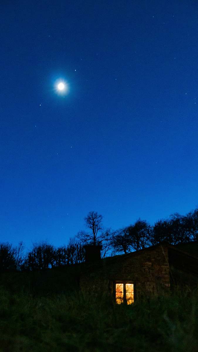 outdoors house at night night