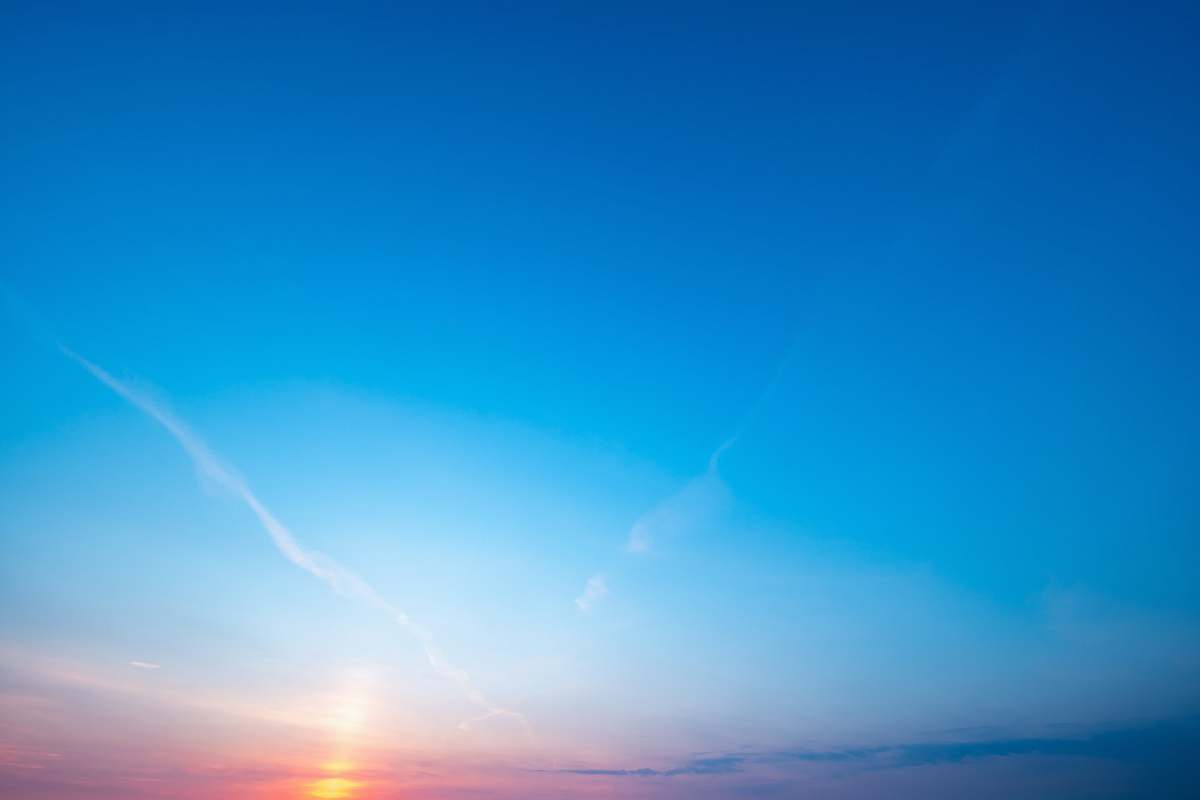 outdoors sunset with cloudy sky sky