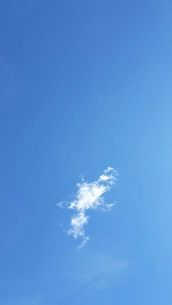 outdoors white and blue skies azure sky