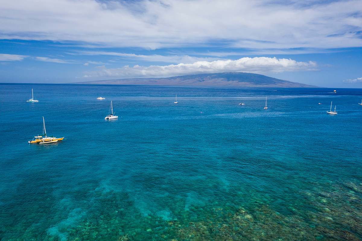 ocean blue body of water sea