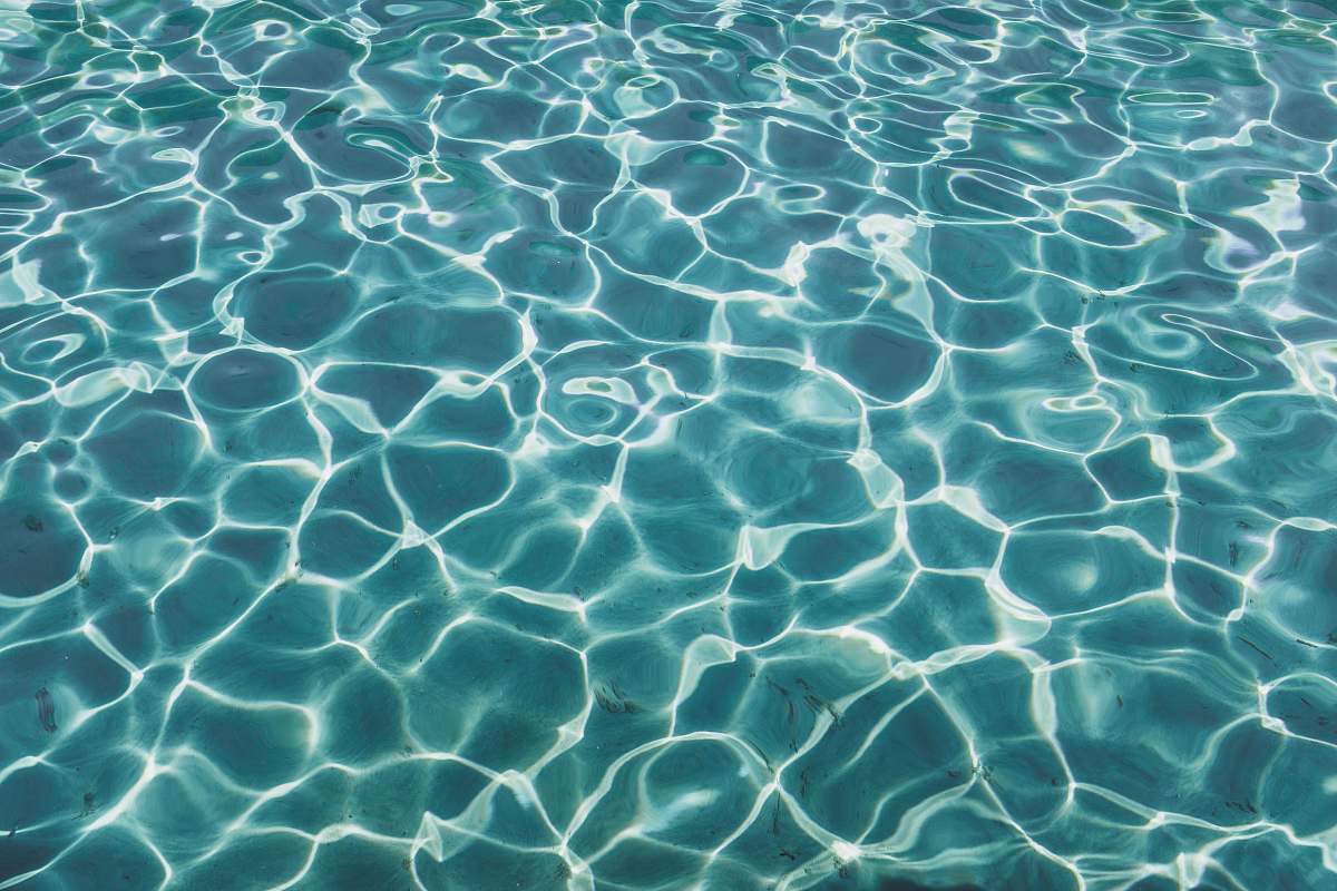 blue body of water texture