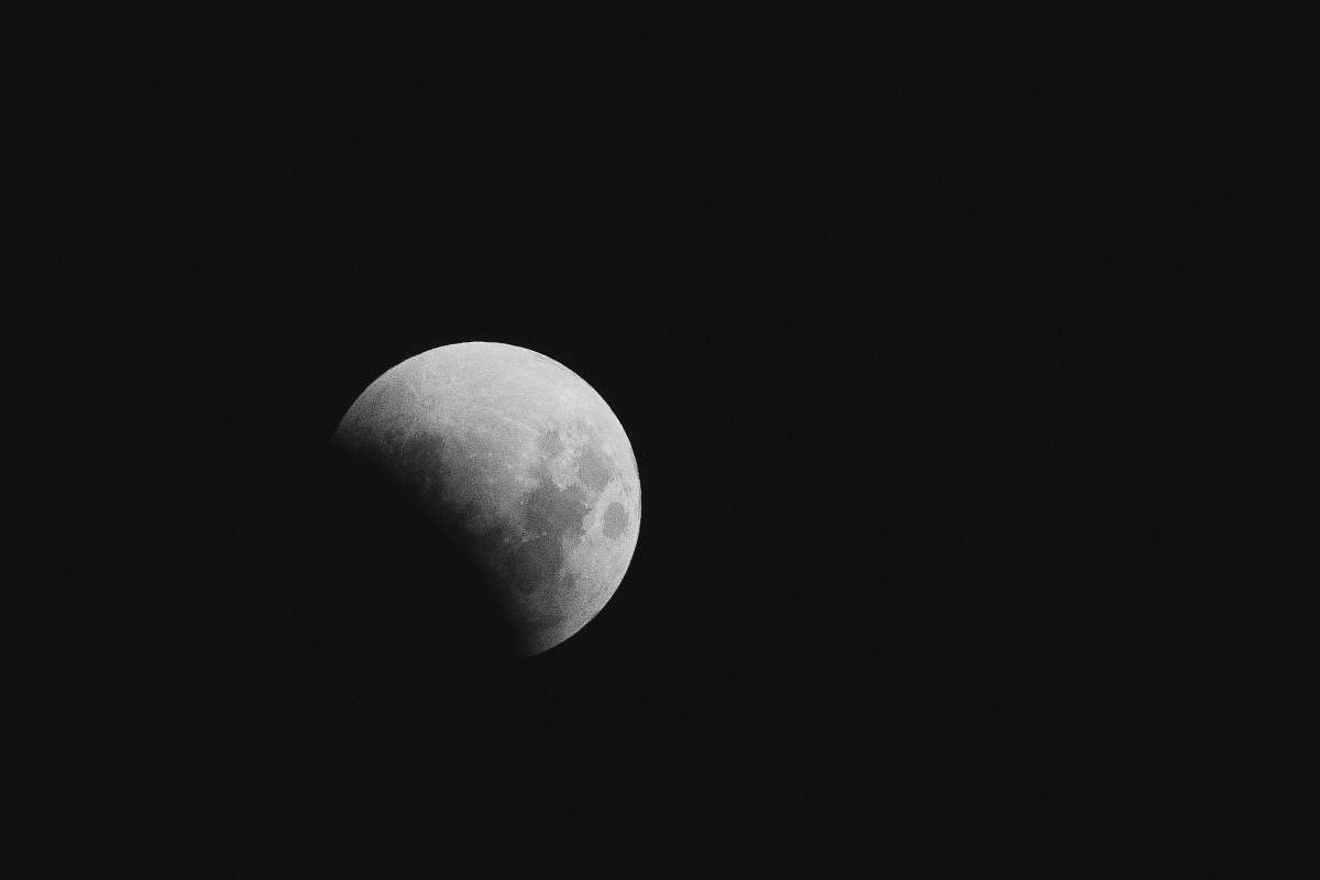 moon gray moon photograph grey