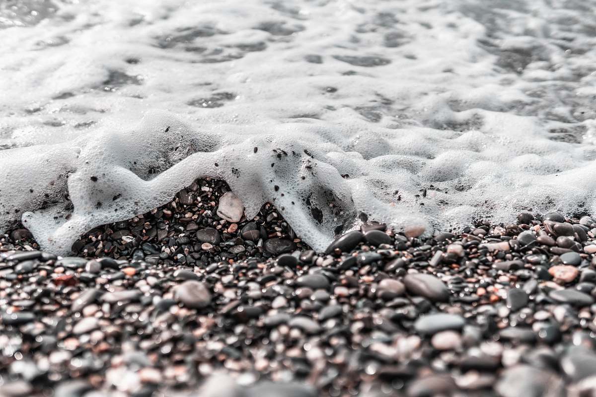 pebble body of water stop