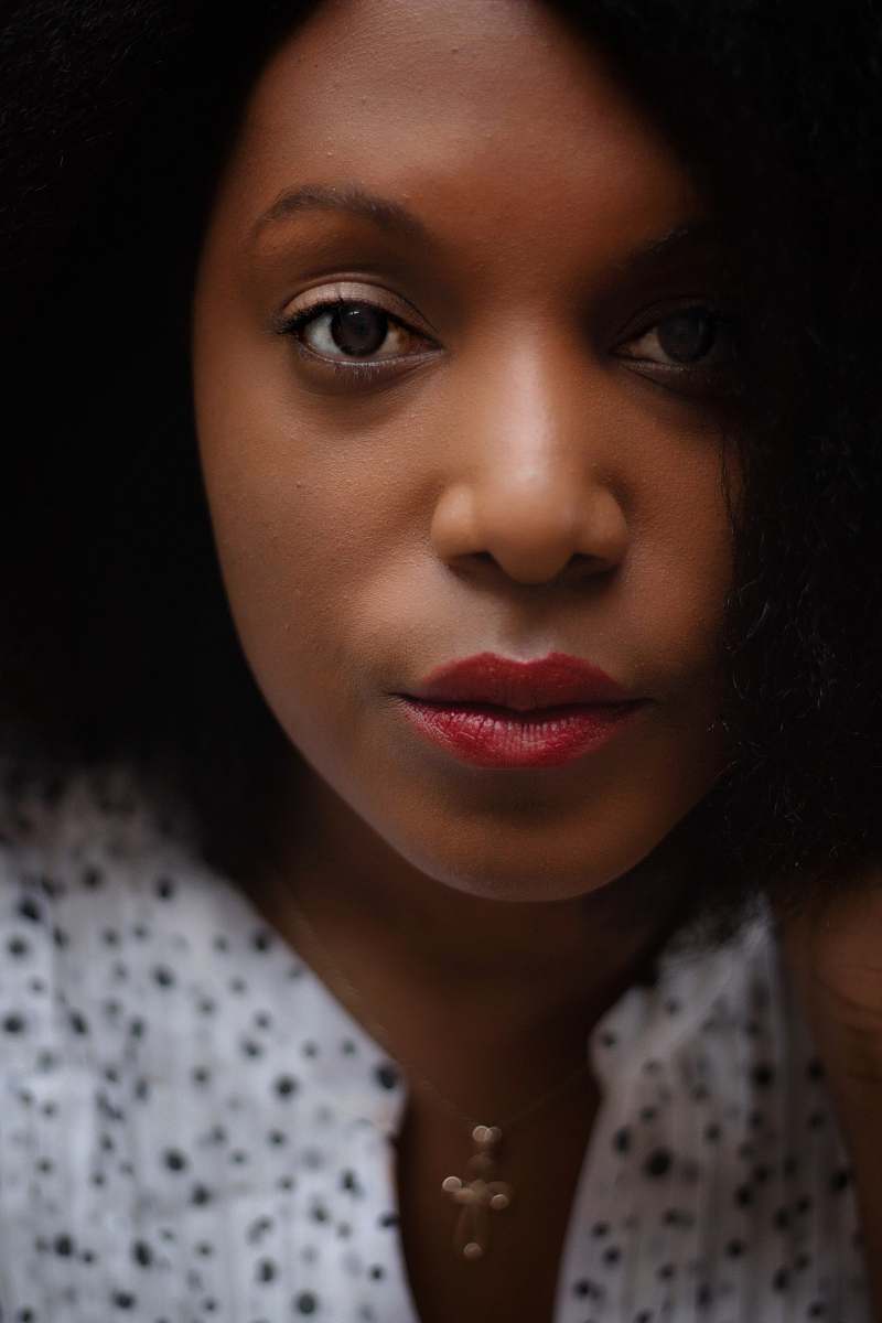person woman's face face